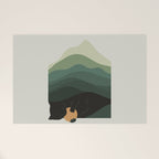Cat Landscape 8B: Where does the Sun go? Welcome Mat Gallery Image 1