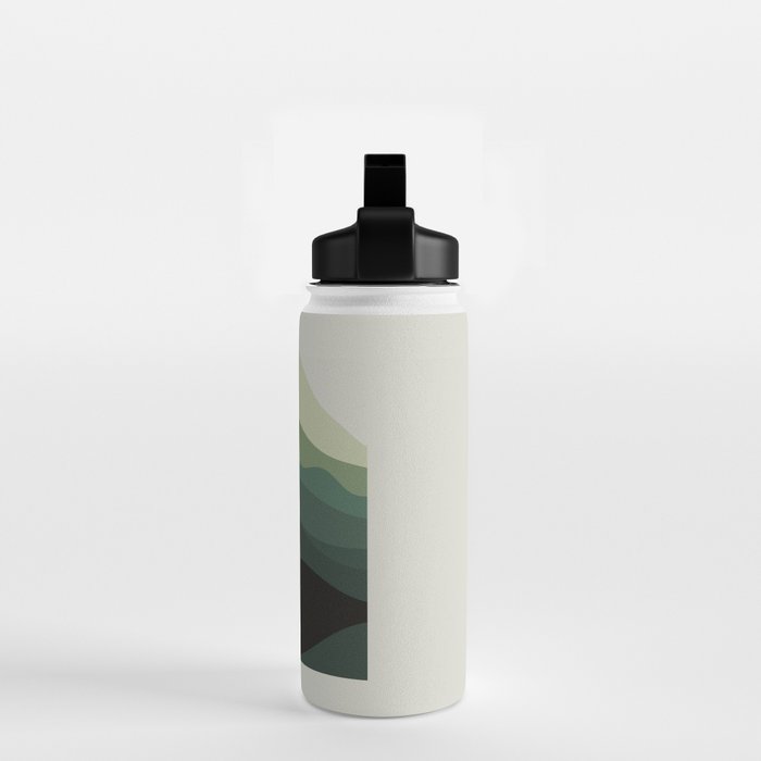 Cat Landscape 8B: Where does the Sun go? Water Bottle Gallery Image 2