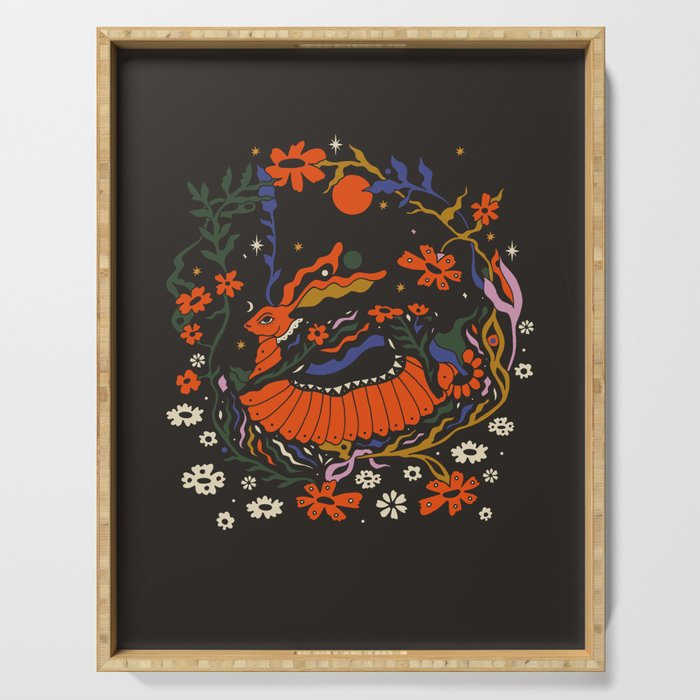 Rabbit, Rabbit Serving Tray Gallery Image 1