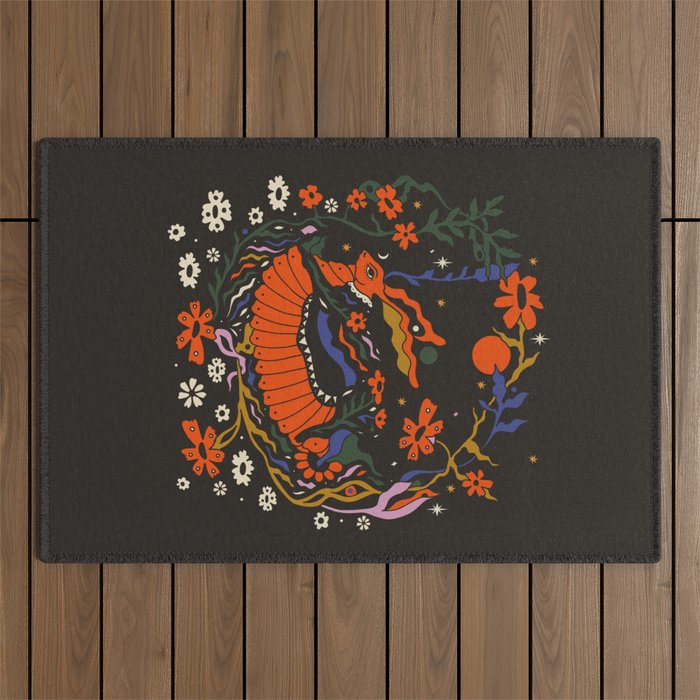 Rabbit, Rabbit Outdoor Rug Gallery Image 1