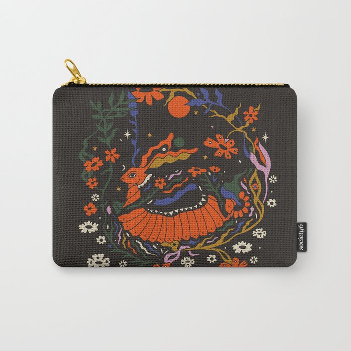 Rabbit, Rabbit Carry All Pouch Gallery Image 1