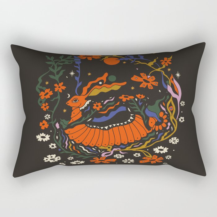 Rabbit, Rabbit Rectangular Pillow Gallery Image 1