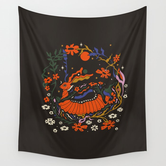 Rabbit, Rabbit Wall Tapestry Gallery Image 4