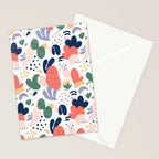 Abstract organic nature art pattern Stationery Card Gallery Image 2