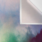 Ethereal Rainbow Clouds - Nature Photography Wall Tapestry Gallery Image 3