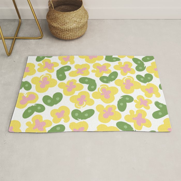 Yellow Meadow Rug Gallery Image 1