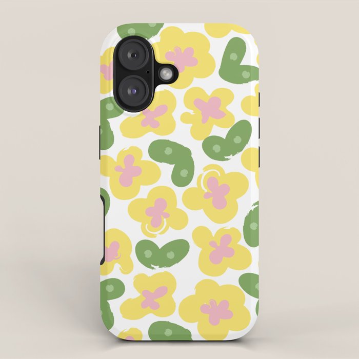 Yellow Meadow iPhone Case Gallery Image 1