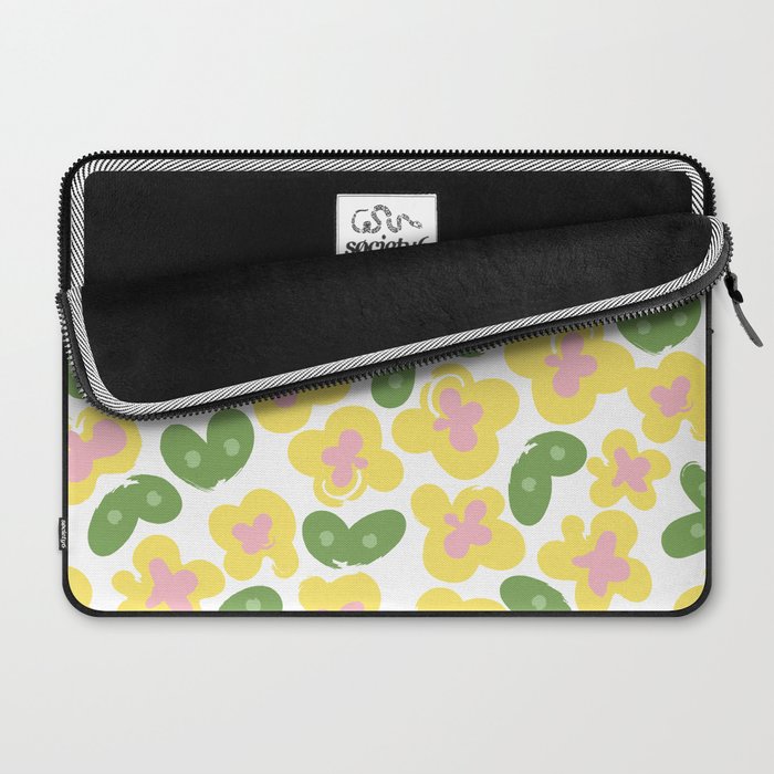 Yellow Meadow Laptop Sleeve Gallery Image 2