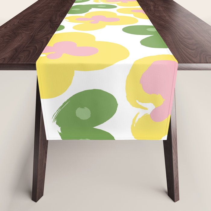 Yellow Meadow Table Runner Gallery Image 1
