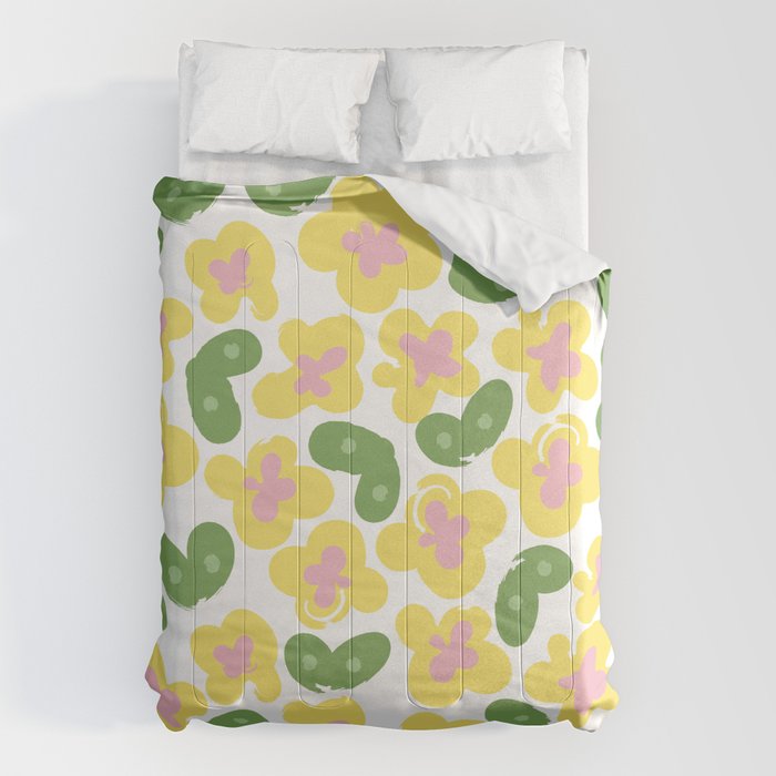Yellow Meadow Comforter Gallery Image 1