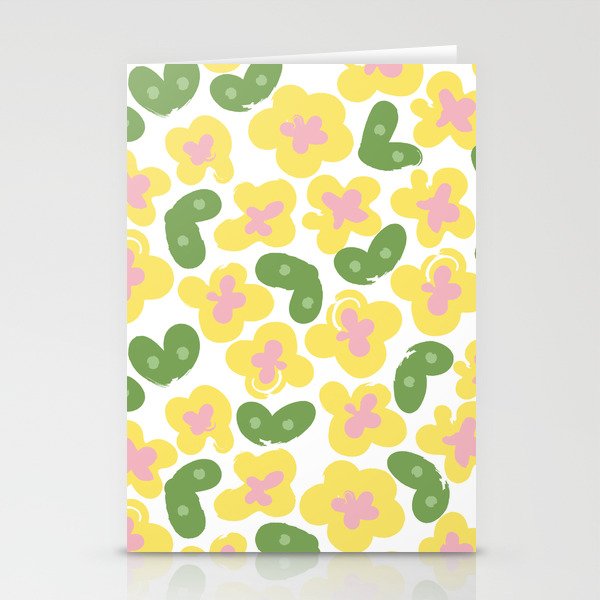Yellow Meadow Stationery Card Gallery Image 2