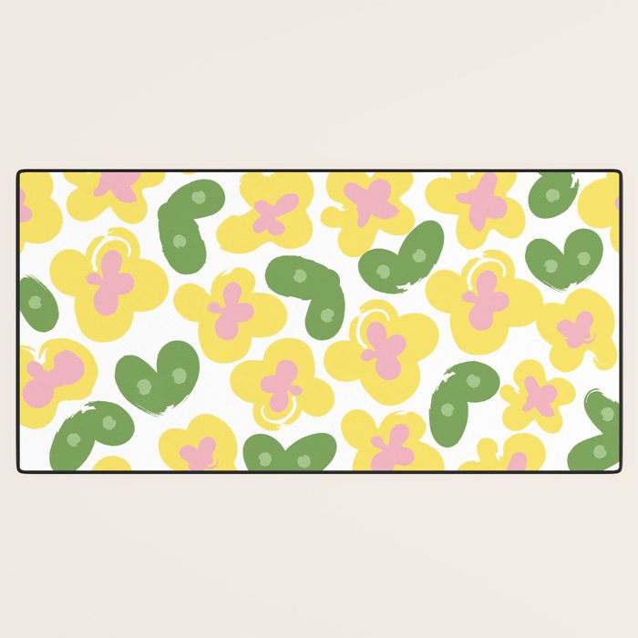 Yellow Meadow Desk Mat Gallery Image 3