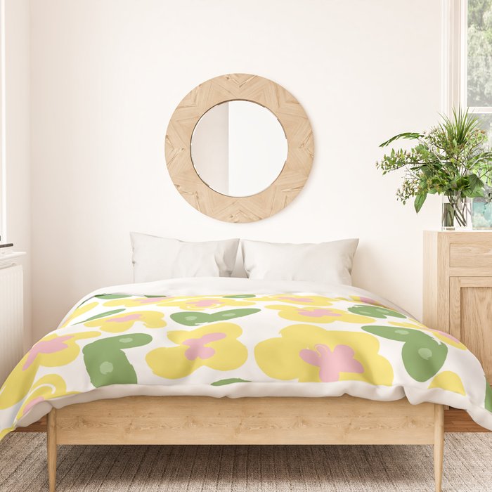 Yellow Meadow Duvet Cover Gallery Image 3