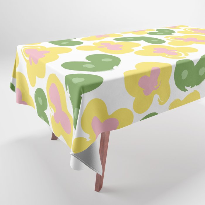 Yellow Meadow Tablecloth Gallery Image 1