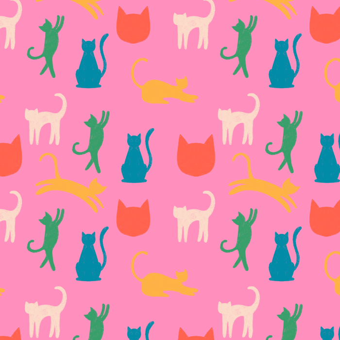 Rainbow Cats in Pencil  Coffee Mug Gallery Image 2