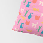 Rainbow Cats in Pencil  Pillow Sham Gallery Image 4