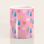 Rainbow Cats in Pencil  Coffee Mug Gallery Image 4