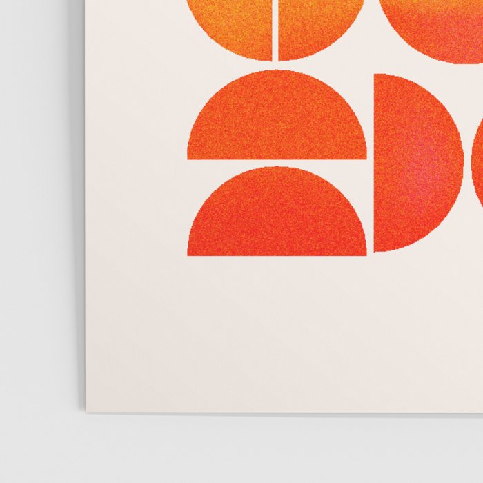 Playful, Vivid Abstract Poster Gallery Image 3