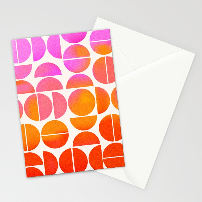 Playful, Vivid Abstract Stationery Card Gallery Image 2