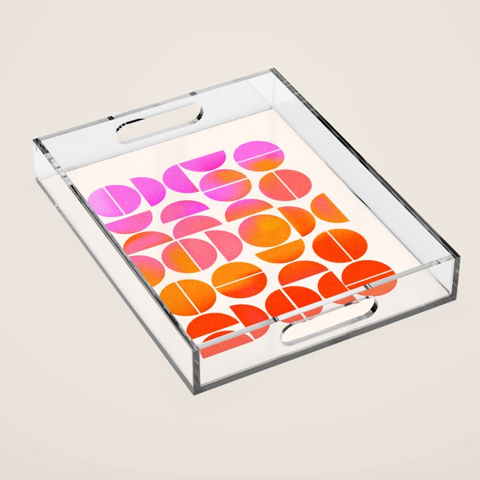 Playful, Vivid Abstract Acrylic Tray Gallery Image 1