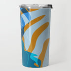 monstera mix plant minimal Travel Mug Gallery Image 2
