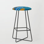 monstera mix plant minimal Stool Gallery Image 1