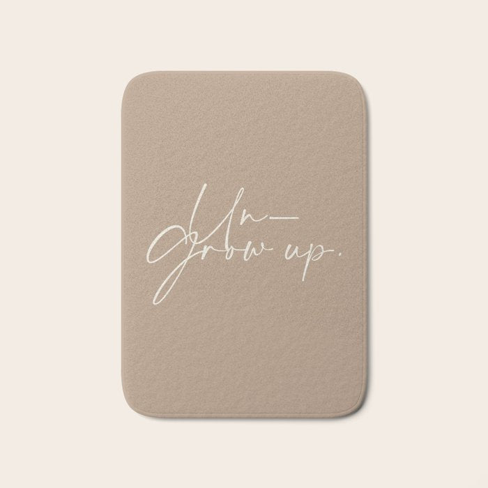 Un-Grow Up Bath Mat Gallery Image 1
