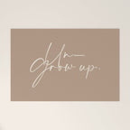 Un-Grow Up Welcome Mat Gallery Image 1