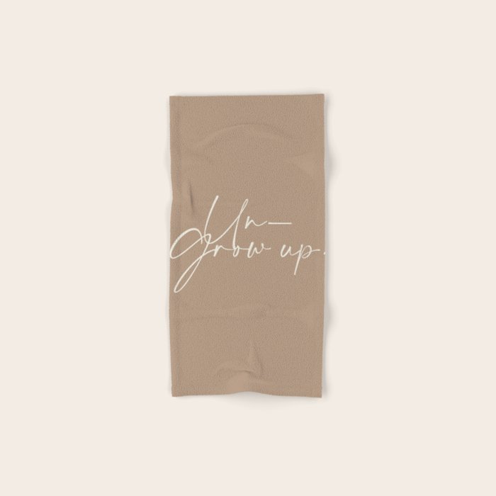 Un-Grow Up Bath Towel Gallery Image 1