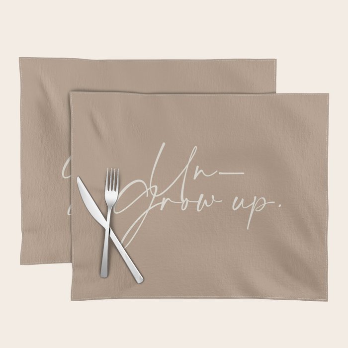 Un-Grow Up Placemat Gallery Image 1