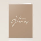 Un-Grow Up Stationery Card Gallery Image 2