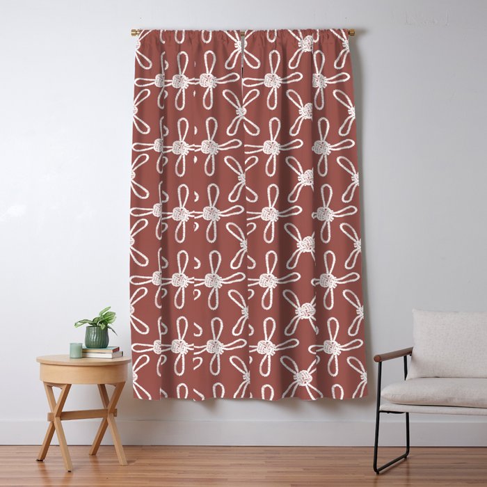 Coastal Knot Style Window Curtain Gallery Image 5