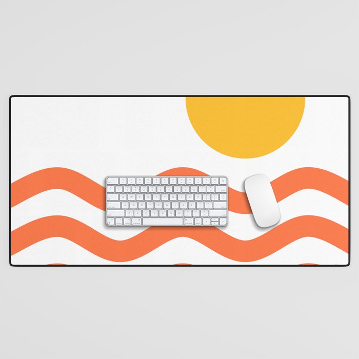 Abstract Landscape 11B Desk Mat Gallery Image 1