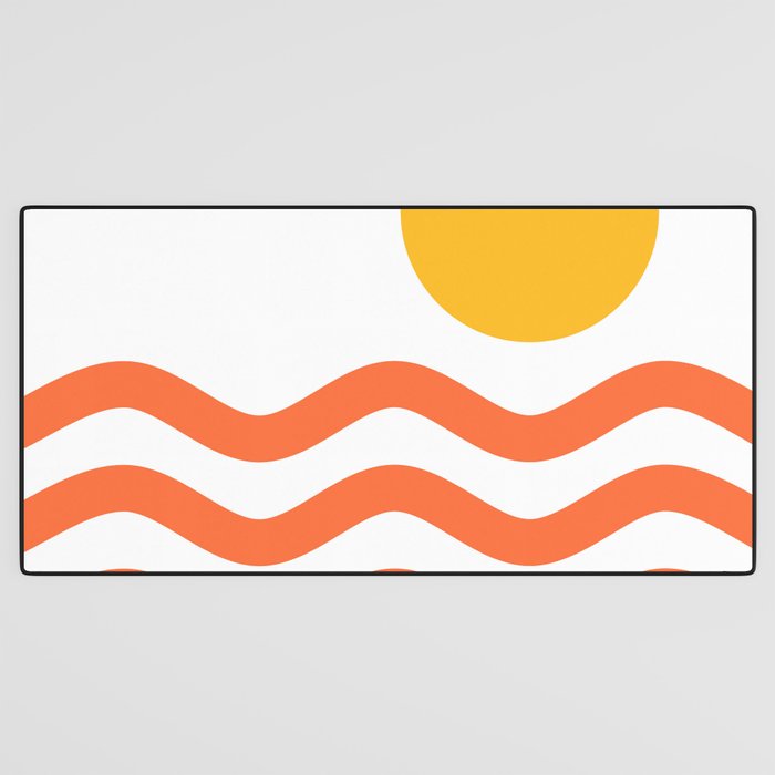 Abstract Landscape 11B Desk Mat Gallery Image 3