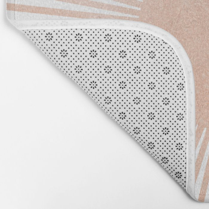 Geometry Sunshine Bath Mat Gallery Image 2