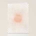 Geometry Sunshine Stationery Card Gallery Image 2