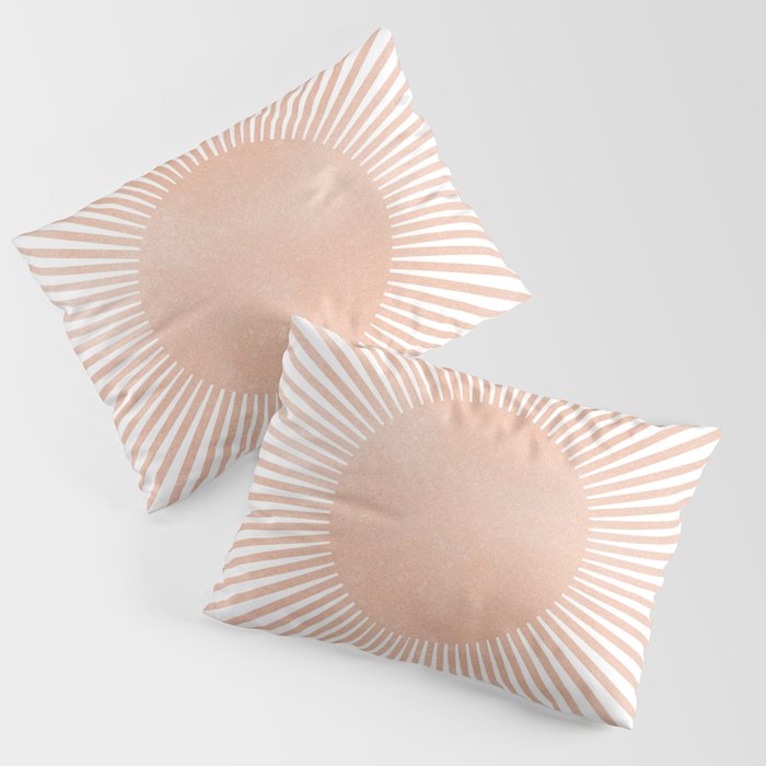 Geometry Sunshine Pillow Sham Gallery Image 1