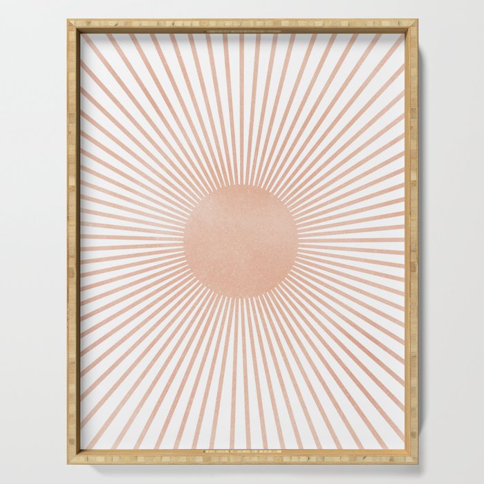 Geometry Sunshine Serving Tray Gallery Image 1