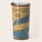 Long Island map.-Vintage Pictorial Map Travel Mug Gallery Image 3