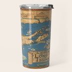 Long Island map.-Vintage Pictorial Map Travel Mug Gallery Image 2