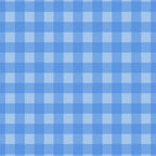 Gingham Check Pattern in Double Light Blue Coffee Mug Gallery Image 2