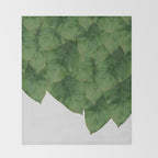 Banana Leaf III Throw Blanket Gallery Image 2