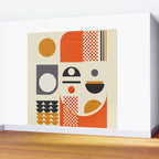 Mid-century no1 Wall Mural Gallery Image 2