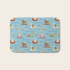 Dog Days of Summer Bath Mat Gallery Image 1