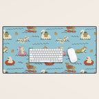 Dog Days of Summer Desk Mat Gallery Image 1