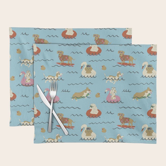 Dog Days of Summer Placemat Gallery Image 1