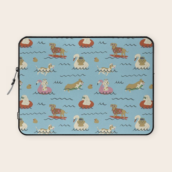 Dog Days of Summer Laptop Sleeve Gallery Image 1