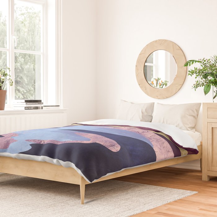 Periwinkle River Duvet Cover Gallery Image 2