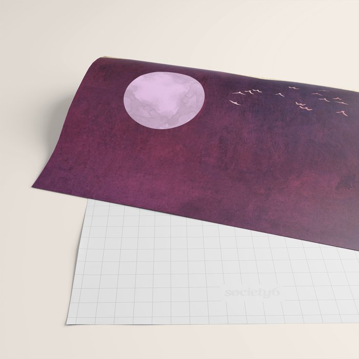 Periwinkle River Wrapping Paper Gallery Image 2