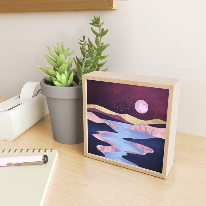 Periwinkle River Mini Art Print Gallery Image 2